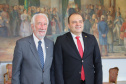 Vice-governador Darci Piana recebe o embaixador da República da Macedônia do Norte, Ivica Bocevski  -  Curitiba, 18/03/2019  - Foto: José Fernando Ogurta/ANPr
