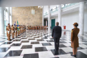 Vice-governador Darci Piana recebe o embaixador da República da Macedônia do Norte, Ivica Bocevski  -  Curitiba, 18/03/2019  - Foto: José Fernando Ogurta/ANPr