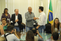 Governador Carlos Massa Ratinho Junior libera recursos para pavimentação asfáltica em Araucária.  -  Araucária, 20/03/2019  -  Foto: José Fernando Ogura/ANPr