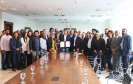 Governador Carlos Massa Ratinho Junior sanciona a lei que institui o Dia Estadual de Luta pela Eliminação da Discriminação Racial. A Lei define que a data será celebrada anualmente em 21 de março.  -  Curitiba, 21/03/2019  -  Foto: Rodrigo Félix Leal/ANPr