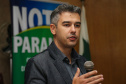 O Governo do Estado entrega os três principais prêmios do sorteio de fevereiro do programa Nota Paraná.  A solenidade de premiação acontece na Secretaria de Estado da Fazenda, em Curitiba nesta quinta-feira (21).   Curitiba, 21/03/2019 -  Foto: Geraldo Bubniak/ANPr