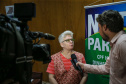 O Governo do Estado entrega os três principais prêmios do sorteio de fevereiro do programa Nota Paraná.  A solenidade de premiação acontece na Secretaria de Estado da Fazenda, em Curitiba nesta quinta-feira (21).   Curitiba, 21/03/2019 -  Foto: Geraldo Bubniak/ANPr