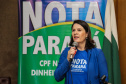 O Governo do Estado entrega os três principais prêmios do sorteio de fevereiro do programa Nota Paraná.  A solenidade de premiação acontece na Secretaria de Estado da Fazenda, em Curitiba nesta quinta-feira (21).   Curitiba, 21/03/2019 -  Foto: Geraldo Bubniak/ANPr