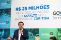 O governador Carlos Massa Ratinho Junior autoriza nesta quinta-feira (21) recursos para obras de recape asfáltico em ruas de 36 bairros de Curitiba. A assinatura contou com a presença do prefeito Rafael Greca e o secretário de Estado do Desenvolvimento Urbano, João Carlos Ortega, no Palácio Iguaçu,  Curitiba, 21/03/2019 -  Foto: Geraldo Bubniak/ANPr