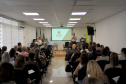 Profissionais de saúde e gestores que vão atuar na 21ª Campanha Nacional de Vacinação contra a Influenza, que acontecerá entre 10 de abril a 31 de maio, participaram nesta sexta-feira (5), em Curitiba, do 8º Seminário Estadual de Influenza e Síndromes Respiratórias Agudas. Foto: SESA