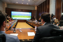 O governador Carlos Massa Ratinho Junior participa nesta segunda-feira (15) de Coletiva de Imprensa com um balanço dos 100 dias de gestão.   Curitiba, 15/04/2019 -  Foto: Geraldo Bubniak/ANPr