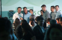 Governador Carlos Massa Ratinho Júnior visita a fábrica da Klabin em Ortigueira, na assinatura de convênio com a empresa e a prefeitura do município para a construção da Escola Técnica de Operação Florestal e Agrícola. - Ortigueira, 16/04/2019 - Foto: Jaelson Lucas/ANPr