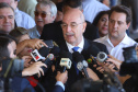 O governador Carlos Massa Ratinho Junior e o ministro da Cidadania, Osmar Terra, lançam o programa Criança Feliz . Curitiba, 18/04/2019 - Foto: Rodrigo Felix Leal/ANPr