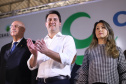 O governador Carlos Massa Ratinho Junior e o ministro da Cidadania, Osmar Terra, lançam o programa Criança Feliz . Curitiba, 18/04/2019 - Foto: Rodrigo Felix Leal/ANPr