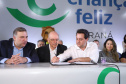 O governador Carlos Massa Ratinho Junior e o ministro da Cidadania, Osmar Terra, lançam o programa Criança Feliz . Curitiba, 18/04/2019 - Foto: Rodrigo Felix Leal/ANPr