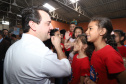 O governador Carlos Massa Ratinho Junior e o ministro da Cidadania, Osmar Terra, lançam o programa Criança Feliz . Curitiba, 18/04/2019 - Foto: Rodrigo Felix Leal/ANPr