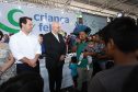 O governador Carlos Massa Ratinho Junior e o ministro da Cidadania, Osmar Terra, lançam o programa Criança Feliz . Curitiba, 18/04/2019 - Foto: Rodrigo Felix Leal/ANPr