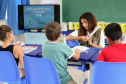 Os Portos do Paraná deram início ao primeiro módulo do Programa de Educação Ambiental de 2019. As atividades com as crianças da rede municipal de 12 comunidades do entorno começaram este mês e serão realizadas a cada bimestre, até novembro. No total, são quase 300 alunos, de 1º a 5º anos, que participam das aulas e momentos lúdicos preparados pelos profissionais. Foto: Claudio Neves/APPA