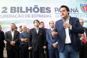 O governador Carlos Massa Ratinho Junior lançou o Programa de Revitalização das Estradas, que vai beneficiar todas as regiões do Paraná.
Foto Gilson Abreu/ANPr