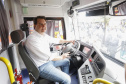 O governador Carlos Massa Ratinho Junior destina recursos para subsidiar o transporte coletivo de Curitiba. Participaram da solenidade: prefeito de Curitiba, Rafael Greca de Macedo; secretário de Desenvolvimento Urbano, João Carlos Ortega; presidente da Comec, Gilson dos Santos; entre outros.Curitiba, 09-05-19.Foto: Arnaldo Alves / ANPr.