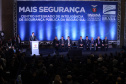 O governador Carlos Massa Ratinho Junior destacou nesta sexta-feira (10) que as forças de segurança do Paraná conseguiram reduzir em 32% o número de homicídios nos primeiros 120 dias deste ano, na comparação com o mesmo quadrimestre do ano passado