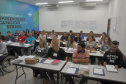 Fomento Paraná prepara nova turma de agentes de crédito A fase presencial do treinamento acontece nas instalações do Centro de Capacitação do Sebrae-PR em Curitiba. Foto: Divulgação/Fomento Paraná