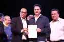 Governador Carlos Massa Ratinho Junior assina autorizações de licitação e homologação para obras e compras de veículos e equipamentos para Campo Mourão e mais 11 municípios do Noroeste: Araruna, Cianorte, Cruzeiro do Oeste, Goioerê, Janiópolis, Moreira Sales, Nova Cantu, Peabiru, Roncador, Terra Boa e Tuneiras do Oeste. Foto: José Fernando Ogura/ANPr
