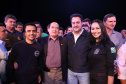 O governador Carlos Massa Ratinho Junior esteve nesta quarta-feira (15) em Campo Mourão e confirmou recursos para obras de infraestrutura urbana e compra de veículos, máquinas e equipamentos para 12 municípios do Noroeste do Paraná. Ele autorizou as licitações e homologações dos projetos da Secretaria de Estado do Desenvolvimento Urbano e Obras Públicas. Os investimentos somam R$ 8 milhões. Foto: Rodrigo Felix Leal/ANPr
