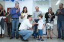 O governador Carlos Massa Ratinho Junior também inaugurou nesta quinta-feira (16) o CMEI José Prestes Neto, no Jardim Alvorada, em Maringá. O prédio de 3 mil metros quadrados tem capacidade para até 500 alunos do berçário ao 5° ano.Foto Rodrigo Felix Leal/ANPr