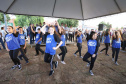Moradores do Jardim Novo Oásis, em Maringá (Noroeste), ganharam nesta quinta-feira (16) um novo espaço de lazer. O governador Carlos Massa Ratinho Junior e o prefeito Ulisses Maia inauguraram a primeira de 30 unidade no município do programa Meu Campinho. Com 1,5 mil metros quadrados e investimento total de cerca de R$ 400 mil, o local conta com diversos aparelhos de lazer para pessoas de todas as idades. Maringá, 16/05/2019Foto: José Fernando Ogura/ANPr