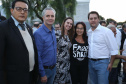 Moradores do Jardim Novo Oásis, em Maringá (Noroeste), ganharam nesta quinta-feira (16) um novo espaço de lazer. O governador Carlos Massa Ratinho Junior e o prefeito Ulisses Maia inauguraram a primeira de 30 unidade no município do programa Meu Campinho. Com 1,5 mil metros quadrados e investimento total de cerca de R$ 400 mil, o local conta com diversos aparelhos de lazer para pessoas de todas as idades. Maringá, 16/05/2019Foto: José Fernando Ogura/ANPr