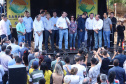 O município de Sarandi, no Noroeste do Paraná, vai implantar galerias pluviais e recapear ruas do Jardim Independência. O investimento é de R$ 3,7 milhões, com recursos do Estado, a fundo perdido. Nesta sexta-feira (17), o governador Carlos Massa Ratinho Júnior esteve em Sarandi e assinou a ordem de serviço para o início das obras. Foto: Rodrigo Felix Leal/ANPr