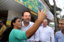 O município de Sarandi, no Noroeste do Paraná, vai implantar galerias pluviais e recapear ruas do Jardim Independência. O investimento é de R$ 3,7 milhões, com recursos do Estado, a fundo perdido. Nesta sexta-feira (17), o governador Carlos Massa Ratinho Júnior esteve em Sarandi e assinou a ordem de serviço para o início das obras. Foto: Gilson Abreu/ANPr