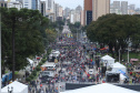 O governador Carlos Massa Ratinho Junior participou neste sábado (18), em Curitiba, da 25ª Marcha para Jesus, evento que reuniu cerca de 200 mil pessoas, de acordo com a organização. Foto: Rodrigo Felix Leal/ANPr