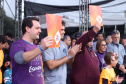 O governador Carlos Massa Ratinho Junior participou neste sábado (18), em Curitiba, da 25ª Marcha para Jesus, evento que reuniu cerca de 200 mil pessoas, de acordo com a organização. Foto: Rodrigo Felix Leal/ANPr