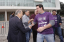 O governador Carlos Massa Ratinho Junior participa da Marcha para Jesus.Curitiba, 18-05-19Foto: Arnaldo Alves 