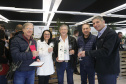 Um plano estratégico para fortalecimento e ampliação da cadeia da vitivinicultura no Paraná será elaborado em 30 dias. A medida foi definida neste sábado (18) em reunião entre o secretário da Agricultura e do Abastecimento, Norberto Ortigara, e produtores do setor. O encontro aconteceu durante o Festival Vinopar do Vinho Paranaense, no salão de eventos do Museu Oscar Niemeyer (MON), em Curitiba.18-05-19.Foto: Arnaldo Alves / ANPr
