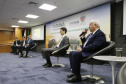Programa de concessões na área da infraestrutura, projetos de parcerias público-privadas e um ambiente propício para negócios tornam o Paraná o Estado atrativo para investidores. A avaliação é do governador Carlos Massa Ratinho Junior, que abriu nesta terça-feira (21) a segunda edição do Paraná Day. Foto: Arnaldo Alves/ANPr