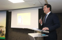Programa de concessões na área da infraestrutura, projetos de parcerias público-privadas e um ambiente propício para negócios tornam o Paraná o Estado atrativo para investidores. A avaliação é do governador Carlos Massa Ratinho Junior, que abriu nesta terça-feira (21) a segunda edição do Paraná Day.Foto: Rodrigo Felix Leal/ANPr