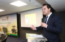 Programa de concessões na área da infraestrutura, projetos de parcerias público-privadas e um ambiente propício para negócios tornam o Paraná o Estado atrativo para investidores. A avaliação é do governador Carlos Massa Ratinho Junior, que abriu nesta terça-feira (21) a segunda edição do Paraná Day.Foto: Rodrigo Felix Leal/ANPr