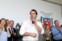O governador Carlos Massa Ratinho Junior disse nesta quarta-feira (22), no lançamento oficial da Superintendência Geral de Diálogo e Interação Social (Sudis), que o Governo do Paraná está aberto ao diálogo e vai trabalhar diariamente para atender as demandas de todos os setores da sociedade, principalmente dos mais necessitados, em respeito ao compromisso com a construção de um Estado moderno e protetivo.Foto: Gilson Abreu/ANPr