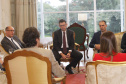 Reunião com representantes da Microsoft.  Eduardo Bekin, presidente da Agência Paraná de Desenvolvimento.Curitiba, 22-05-19.Foto: Arnaldo Alves / ANPr.