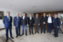 O governador Carlos Massa Ratinho Junior recebeu em seu gabinete o presidente da Assembléia de Deus, pastor Wagner Tadeu dos Santos Gaby e sua diretoria.Curitiba, 22-05-19Foto: Arnaldo Alves / ANPr