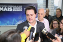 O governador Carlos Massa Ratinho Junior afirmou nesta quinta-feira (23), na Secretaria de Administração e da Previdência, que as licitações ao vivo, regulamentadas por decreto assinado em abril, garantem mais transparência ao cidadão e também aos órgãos de controle, como Ministério Público, Tribunal de Contas e Assembleia Legislativa