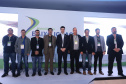 A Usina Hidrelétrica Baixo Iguaçu, último aproveitamento energético do Rio Iguaçu, foi inaugurada nesta quinta-feira (23) em Capanema, no Sudoeste do Estado. O empreendimento foi construído por um consórcio formado pela Copel e a Neonergia e recebeu investimento de R$ 2,3 bilhões. Foto: Rodrigo Felix Leal/ANPr