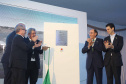 A Usina Hidrelétrica Baixo Iguaçu, último aproveitamento energético do Rio Iguaçu, foi inaugurada nesta quinta-feira (23) em Capanema, no Sudoeste do Estado
