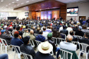 O governador Carlos Massa Ratinho Junior e o presidente da Copel, Daniel Pimentel Slaviero, anunciaram nesta sexta-feira (24) os investimentos da Companhia na região Oeste do Paraná para os próximos três anos. Foto: Jaelson Lucas/ANPr
