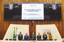 A Assembleia Legislativa homenageou nesta segunda-feira (27), em sessão solene, a Paraná Turismo, que completa 50 anos de serviços prestados ao Estado