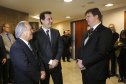 O governador Carlos Massa Ratinho Junior, participa das comemorações dos 72 anos do Tribunal de Contas do Estado. Presentes: ministro do Desenvolvimento Regional, Gustavo Canuto; entre outras autoridades.Curitiba, 03-06-19.Foto: Arnaldo Alves / ANPr.