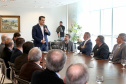 O governador Carlos Massa Ratinho Jr assinou autorização para contratação de empresa especializada em engenharia portuária para execução das obras de recuperação do Píer Público de Inflamáveis do Porto de Paranaguá.Foto Gilson Abreu/ANPr