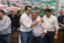 Governador Carlos Massa Ratinho Junior se reúne em Irati com os prefeitos do Centro-Sul do Paraná, e repassa recursos para investimentos em diversos municípios da região. O secretário do Desenvolvimento Urbano e Obras Públicas, João Carlos Ortega, também participa do encontro. - Irati, 07/06/2019 - Foto: Geraldo Bubniak/ANPr