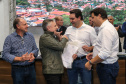 Governador Carlos Massa Ratinho Junior se reúne em Irati com os prefeitos do Centro-Sul do Paraná, e repassa recursos para investimentos em diversos municípios da região. O secretário do Desenvolvimento Urbano e Obras Públicas, João Carlos Ortega, também participa do encontro. - Irati, 07/06/2019 - Foto: Geraldo Bubniak/ANPr