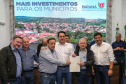Governador Carlos Massa Ratinho Junior se reúne em Irati com os prefeitos do Centro-Sul do Paraná, e repassa recursos para investimentos em diversos municípios da região. O secretário do Desenvolvimento Urbano e Obras Públicas, João Carlos Ortega, também participa do encontro. - Irati, 07/06/2019 - Foto: Geraldo Bubniak/ANPr