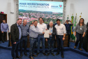 Governador Carlos Massa Ratinho Junior se reúne em Irati com os prefeitos do Centro-Sul do Paraná, e repassa recursos para investimentos em diversos municípios da região. O secretário do Desenvolvimento Urbano e Obras Públicas, João Carlos Ortega, também participa do encontro. - Irati, 07/06/2019 - Foto: Geraldo Bubniak/ANPr