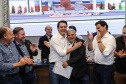 Governador Carlos Massa Ratinho Junior se reúne em Irati com os prefeitos do Centro-Sul do Paraná, e repassa recursos para investimentos em diversos municípios da região. O secretário do Desenvolvimento Urbano e Obras Públicas, João Carlos Ortega, também participa do encontro. - Irati, 07/06/2019 - Foto: Geraldo Bubniak/ANPr
